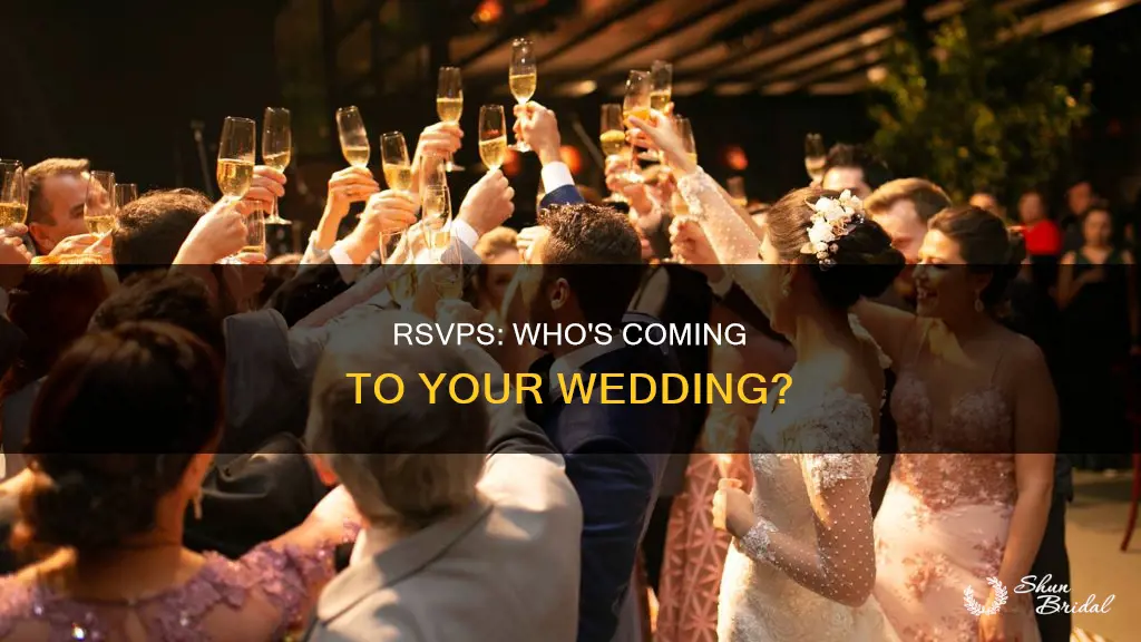 how to ask how many guests will attend wedding