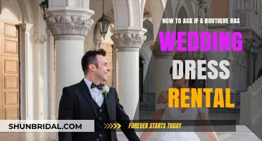 Do Boutiques Rent Out Wedding Dresses?