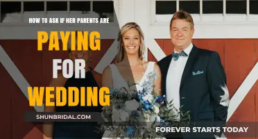 Navigating the Question: How to Ask If Her Parents Are Paying for the Wedding