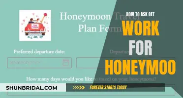 Honeymoon Planning: A Guide to Asking for Time Off Work