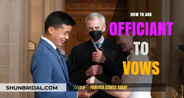 Crafting the Perfect Request: How to Ask Your Officiant About Vows