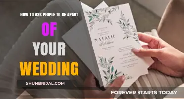 Thoughtful Ways to Invite Loved Ones to Join Your Wedding Party