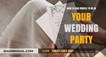 Thoughtful Ways to Invite Your Dream Wedding Party Members