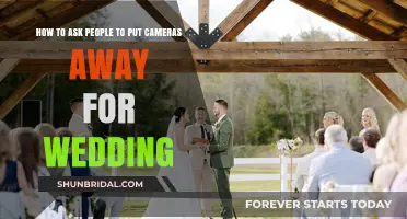 Respecting Your Wedding Privacy: How to Request a Camera-Free Celebration