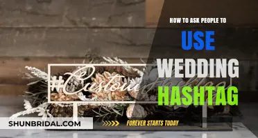 Creative Ways to Encourage Guests to Use Your Wedding Hashtag