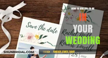 How to Graciously Invite Your Loved Ones to Join Your Wedding Party