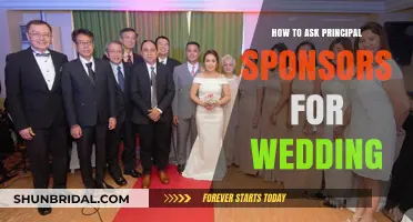 How to Gracefully Ask Principal Sponsors for Your Wedding