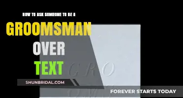 Texting Your Way to the Altar: How to Ask a Groomsman