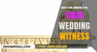 Choosing Your Wedding Witness: Tips for Popping the Question