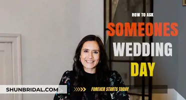 Thoughtful Ways to Inquire About Someone’s Wedding Date Gracefully