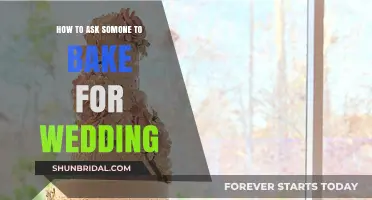 Sweetening Your Big Day: How to Ask Someone to Bake for Your Wedding