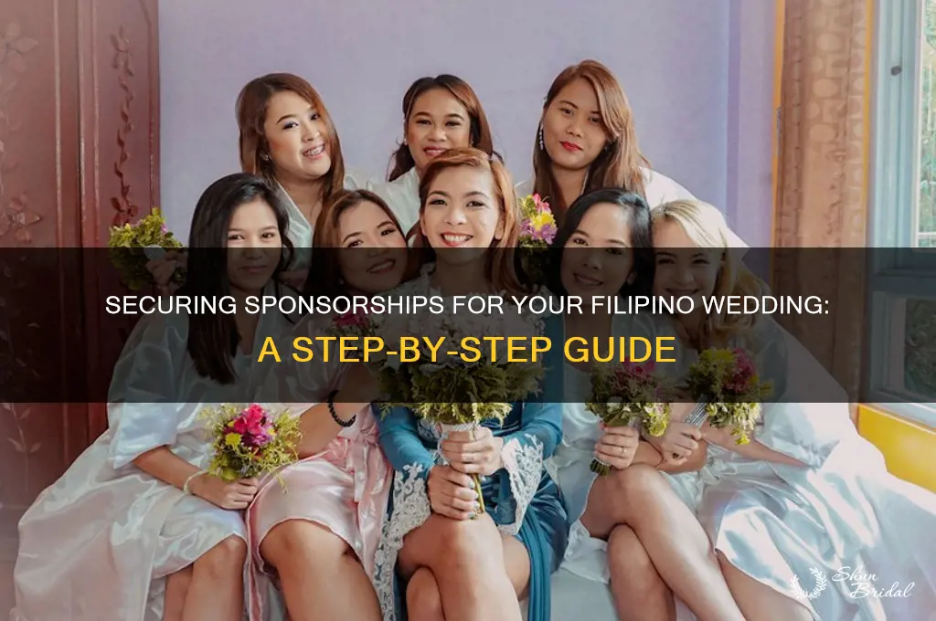how to ask sponsors for filipino wedding