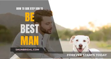 Asking Your Step Son to Be Your Best Man