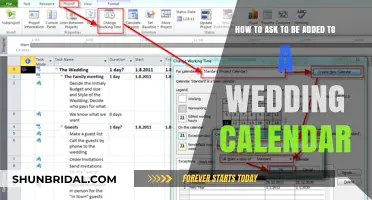 Gracefully Requesting Your Inclusion in the Wedding Planning Calendar