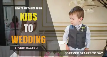 Child-Free Wedding Etiquette: How to Kindly Request No Kids at Your Celebration