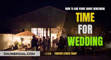 Secure Your Rehearsal: Ask Your Wedding Venue These Questions