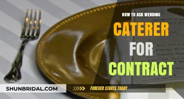 Securing Your Wedding Caterer: Essential Tips for Requesting a Contract