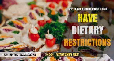 Thoughtful Wedding Planning: How to Ask Guests About Dietary Restrictions