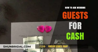 Tactful Ways to Request Cash Gifts from Wedding Guests