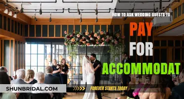 Tactful Ways to Request Wedding Guests Cover Their Accommodation Costs