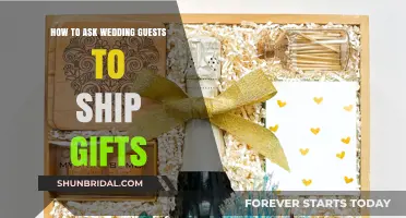 Thoughtful Tips for Requesting Wedding Gifts to Be Shipped