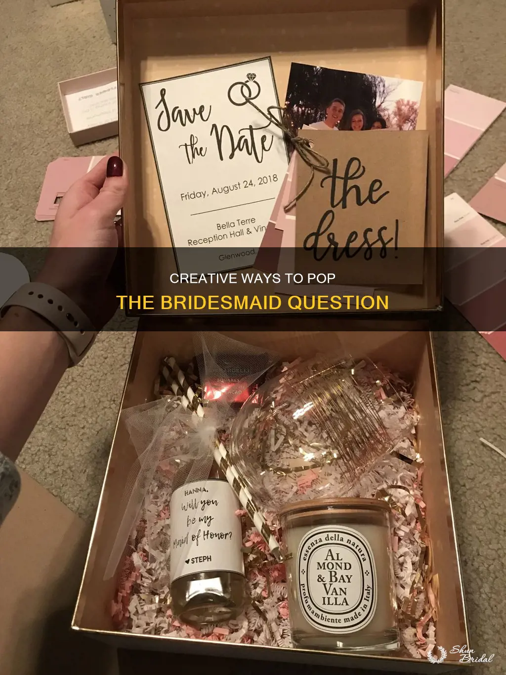 how to ask your bridesmaids box