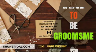 How to Ask Your Bros to Be Groomsmen: Creative Ideas and Tips