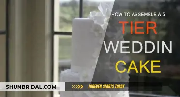 Assembling a 5-Tier Wedding Cake: Step-by-Step Guide