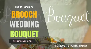 Elegant Brooch Wedding Bouquet: Step-by-Step Assembly Guide for Brides