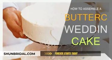 Assembling a Wedding Cake: Buttercream Basics