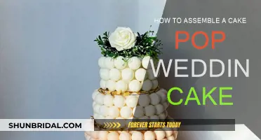 Assembling a Cake Pop Wedding Cake: Step-by-Step Guide