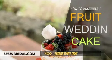 Assembling a Fruit Wedding Cake: A Step-by-Step Guide