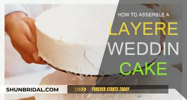 Assembling a Dreamy Layered Wedding Cake: A Step-by-Step Guide