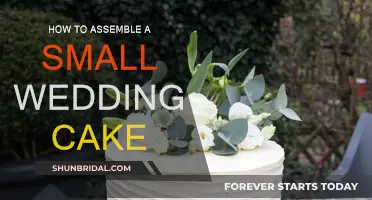 Assembling a Small Wedding Cake: Easy Step-by-Step Guide