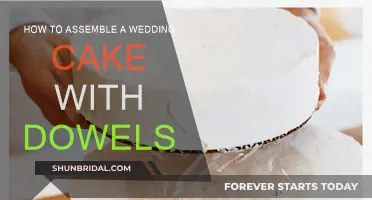 The Ultimate Guide to Wedding Cake Assembly with Dowels