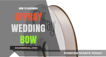 Step-by-Step Guide to Crafting a Stunning Offray Wedding Bow