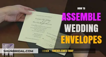 Step-by-Step Guide to Perfectly Assembling Your Wedding Envelopes