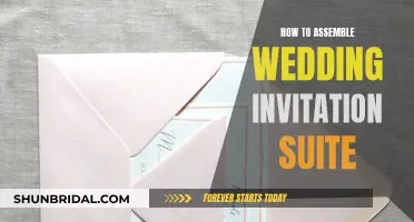 Crafting Wedding Invitation Suites: A Step-by-Step Guide