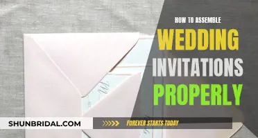 The Perfect Wedding Invitation Assembly Guide