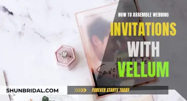 Assembling Wedding Invitations: Vellum Envelopes, a Simple Guide