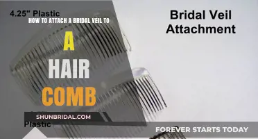 Attaching a Bridal Veil to a Hair Comb: A Step-by-Step Guide