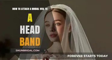 Effortless Veil Attachment: A Step-by-Step Guide to Securing Your Bridal Veil to a Headband