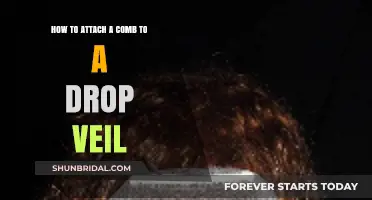 Attaching a Comb to a Drop Veil: A Step-by-Step Guide