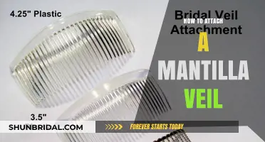 Elegant Veil Attachment: A Step-by-Step Guide to Wearing a Mantilla Veil