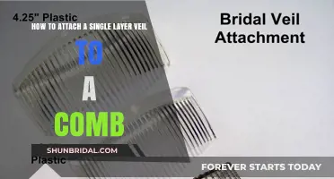 Simple Steps to Securely Attach a Single Layer Veil to a Comb