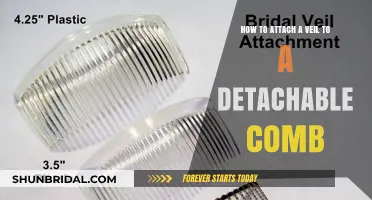 Effortless Veil Attachment: A Step-by-Step Guide to Using Detachable Combs