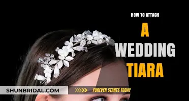Effortless Elegance: Mastering the Art of Attaching Your Wedding Tiara