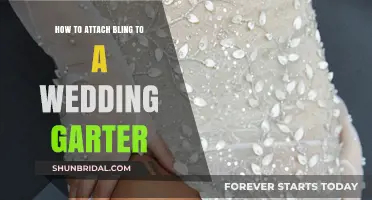 Sparkling Touch: Attaching Bling to Your Wedding Garter Step-by-Step