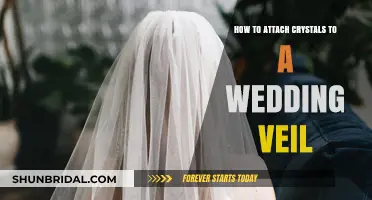 Elegant DIY Guide: Attaching Crystals to Your Wedding Veil