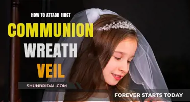 Attaching a First Communion Wreath Veil: A Step-by-Step Guide